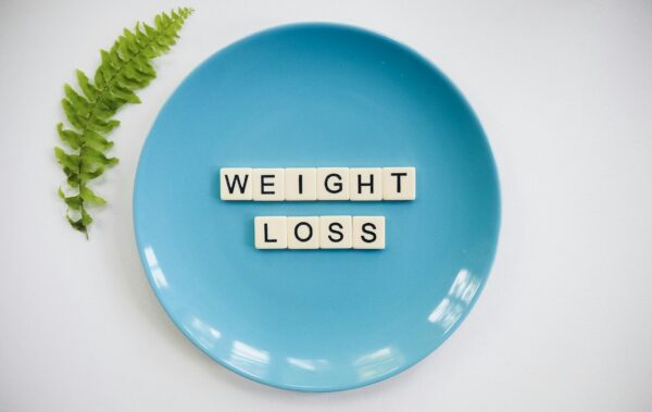 Scrabble Pieces On A Plate